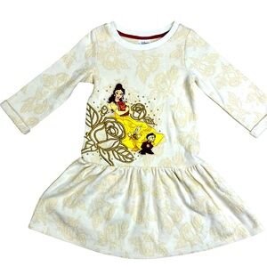 Disney store princess belle from beauty and the beast dress